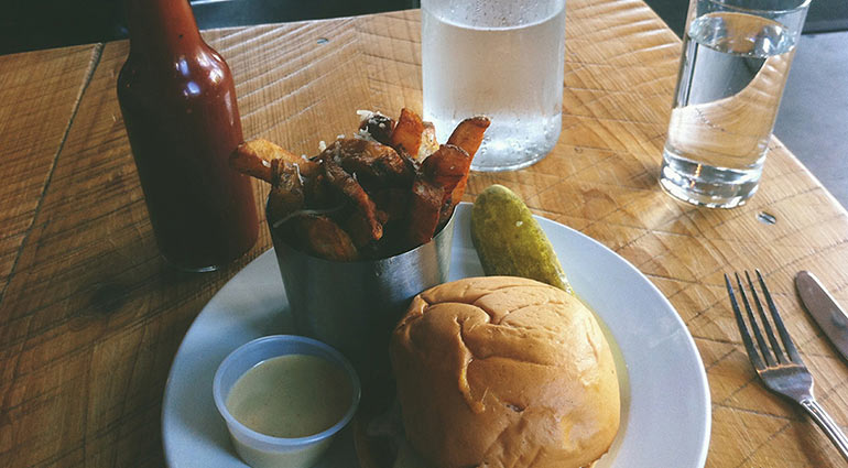 Sharing A Burger