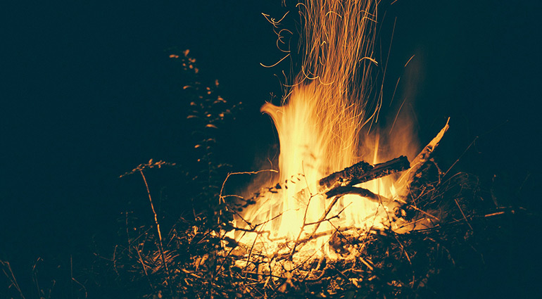 Fiery Conversation